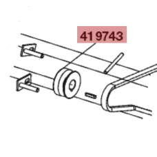 Шків приводний для культиватора Al-Ko MH 540